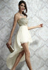 Plus Size Charming Boulevard Sequined Long Dress Beige